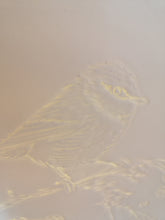 Charger l'image dans la galerie, Lithophanie "Mésange"